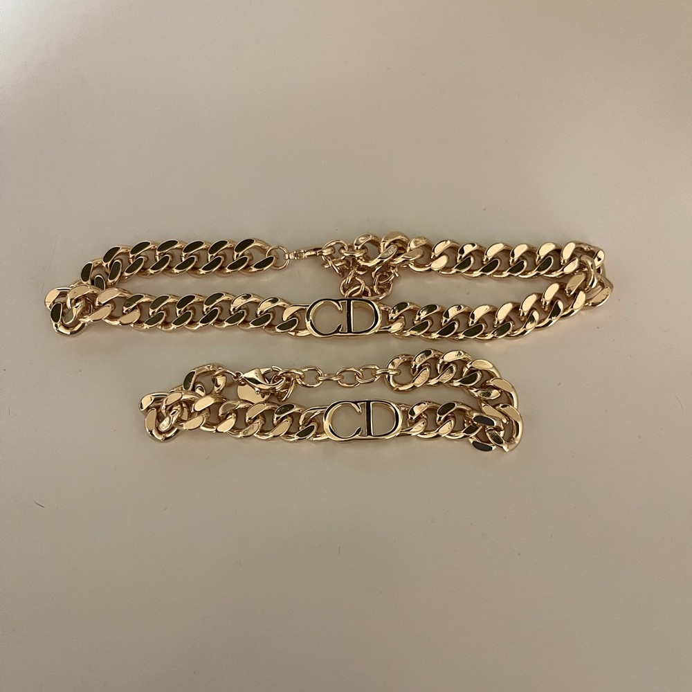CD Choker and Bracelet Set